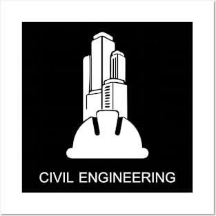 Best design civil engineering drafter engineer Posters and Art